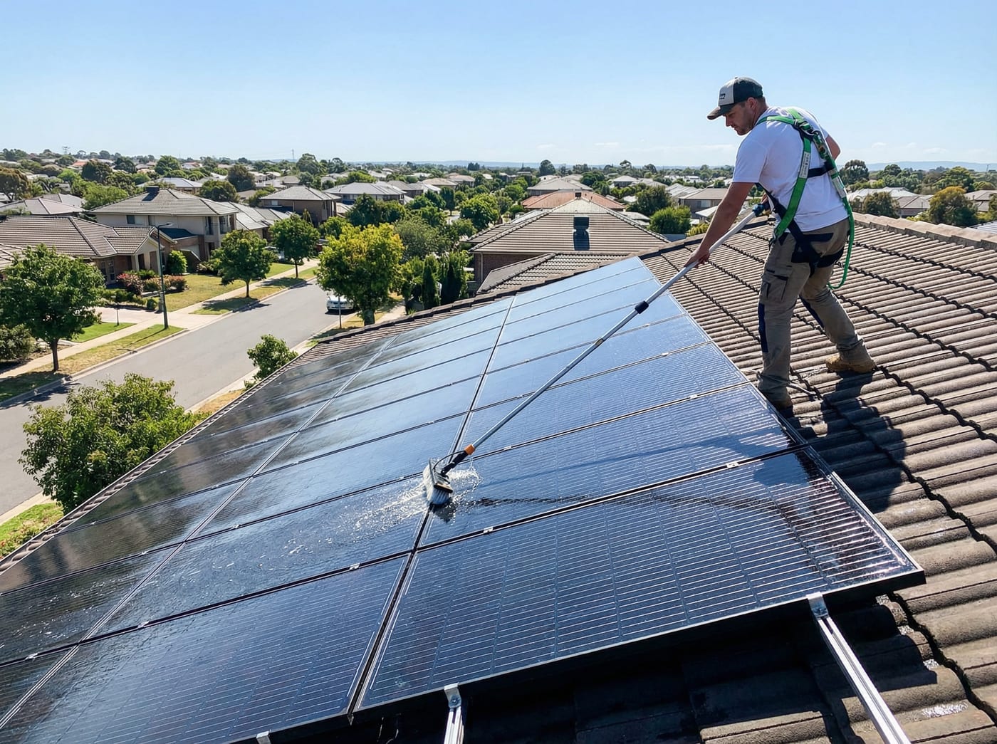 Solar panel cleaning Lincoln NE